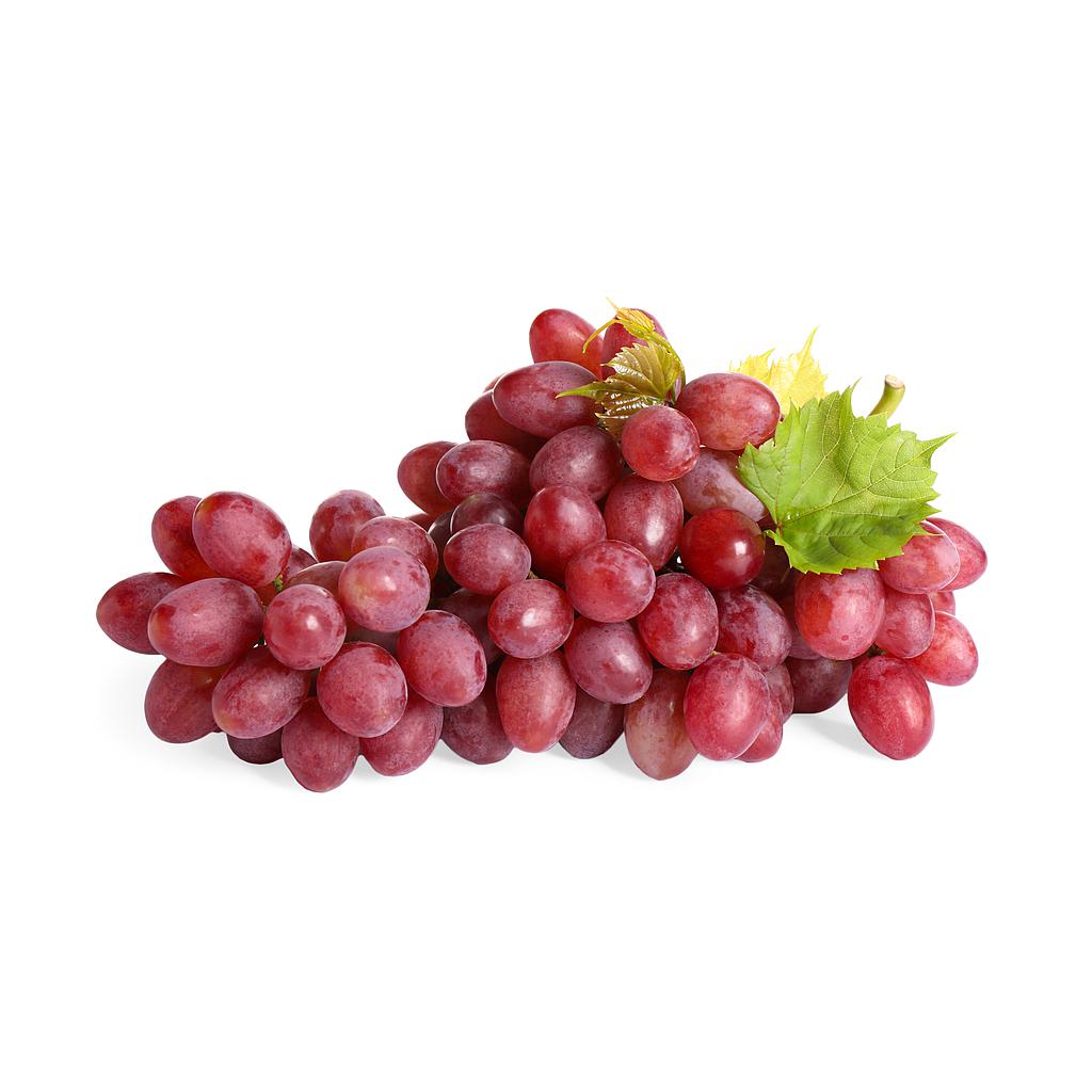 Uvas rojas sin pepitas